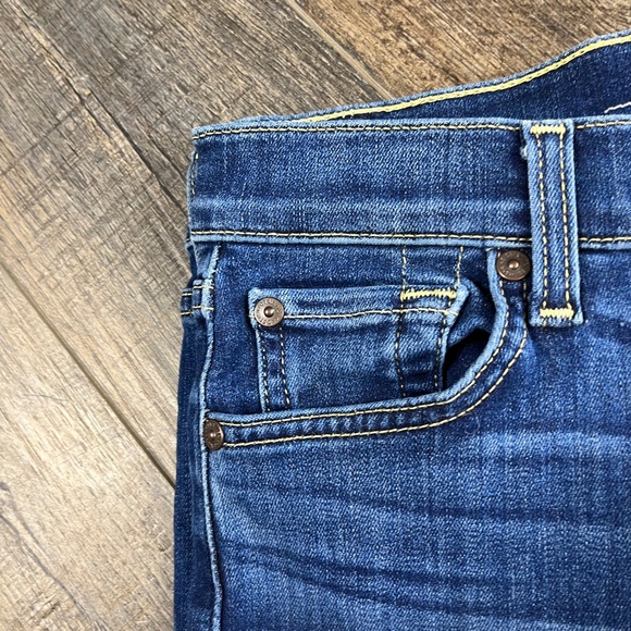 7 For All Mankind Skinny Blue Jeans Pants Denim ((size 25)) - Picture 5 of 7